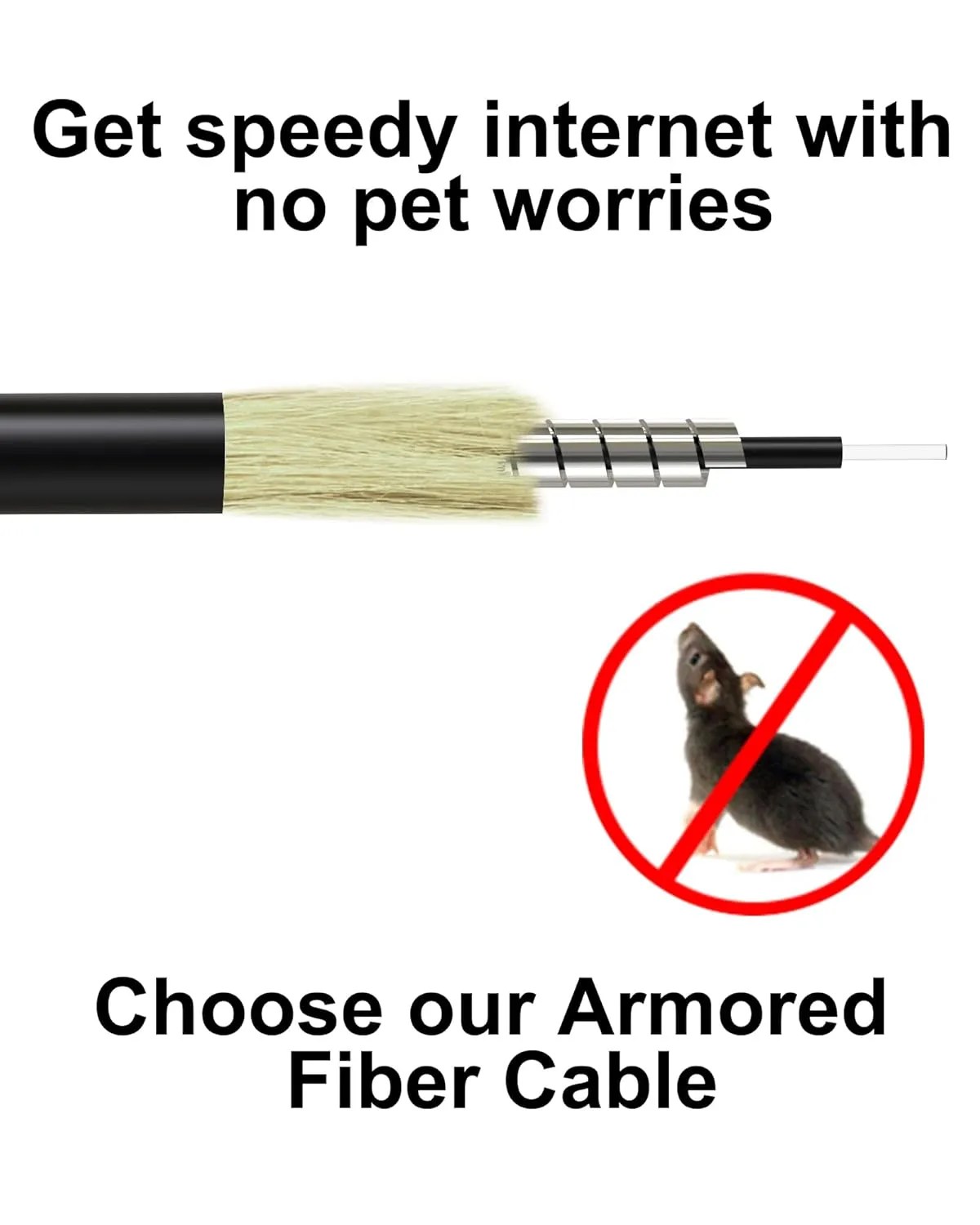 100M/328ft SC/APC Fiber Optic Internet Cable Extension, SC/APC to SC/APC Armored Fiber Patch Cable, SC to SC Single Mode OS2 Fiber Jumper Optical Patch Cord SIMPLEX SMF, LSZH Black