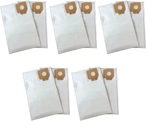 10Pcs Vacuum Cleaner Bag,Compatible for Karcher,Compatible for Tornado， CV30/1 CV38/1 CV48/2 NSS Pacer Synthetic Cloth Filter Bag Accessories