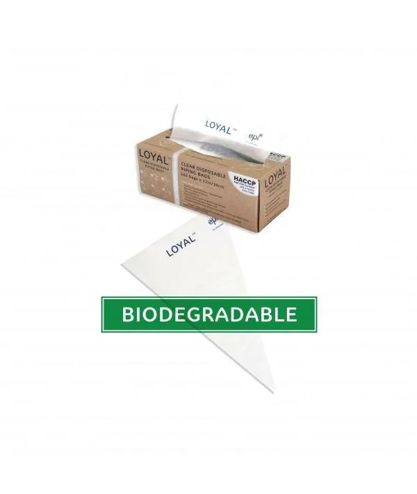 12inch Clear Disposable Biodegradable Piping Bags 100 pack