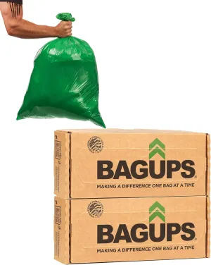13 Gallon Tall Kitchen Bags, Biodegradable Trash Bags 24"x32"x.95 mil thick ASTM D6954-18, 2 Bag Dispensers 30 Bags (30 Bags With 2 Dispensers)