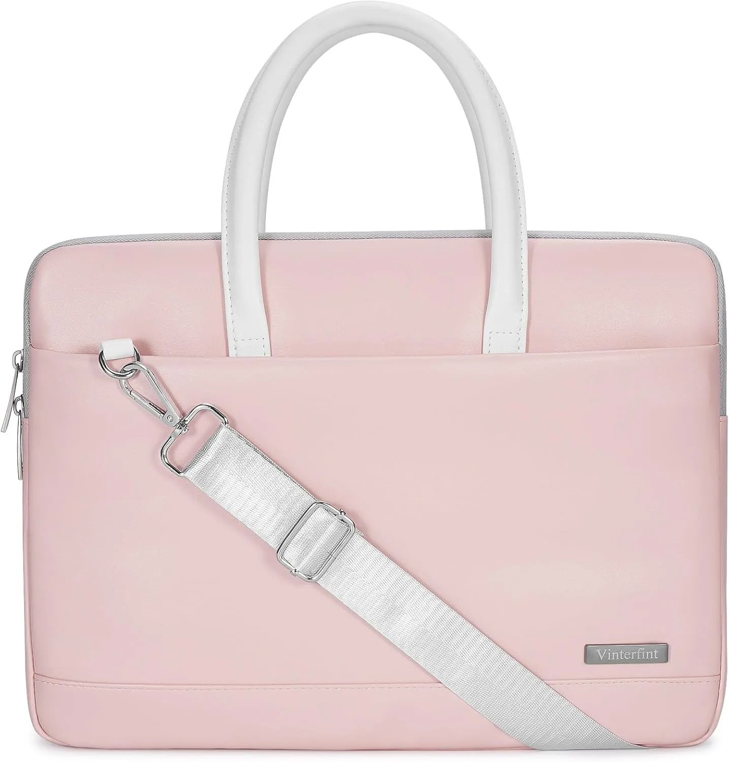 14 Inch Laptop Shoulder Bag Women Bag Handbag for 14" MacBook Pro M4 M3 M2, 15" MacBook Air M3, 14.4" Surface Laptop Studio 2, 14" IdeaPad 5i Gen 9, ThinkPad T14s Gen 5 / Yoga Pro 7 Gen 9