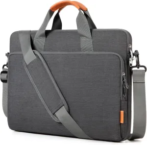 15.6 16 17 17.3 14 13 13.6 inch Laptop case Bag with Edge Protection, Computer Shoulder Carrying Briefcase
