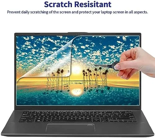 (2-Pack 17.3 inch HD Crystal Clear Screen Protector Compatible with HP/ASUS/Lenovo/Dell/Acer/Samsung/SGIN, Anti-Scratch Anti-Fingerprint 17.3 inch Laptop Screen Protector