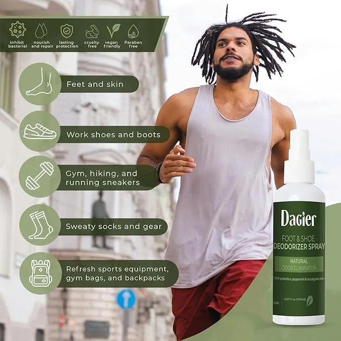 2 Pack foot spray foot odor