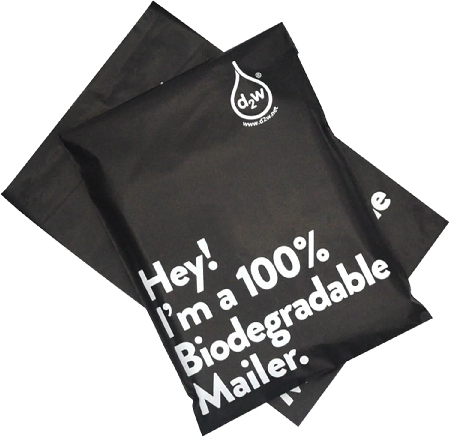 20 pack - 12" X 15.5" Biodegradable Mailers for ETSY, Amazon, POSHMARK, SHOPIFY etc | Eco-Friendly Alternative to Poly Mailing Bag | 100% Recyclable | D2W Certified | Delivery Mailing Bags