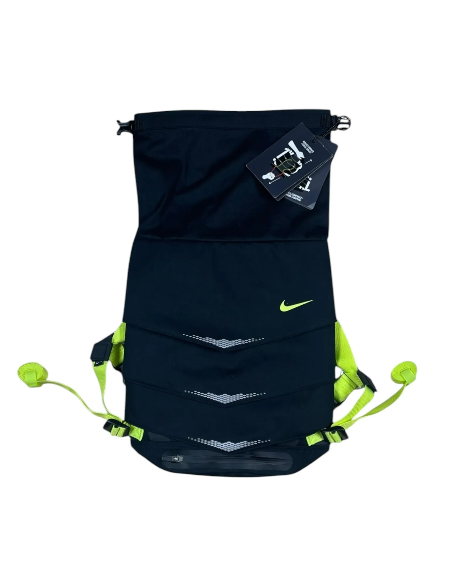 2014 New Nike MOG Bolt Transmogrify Expandable Technical Backpack BNWT Deadstock NOS Black Gym Running Training Urban