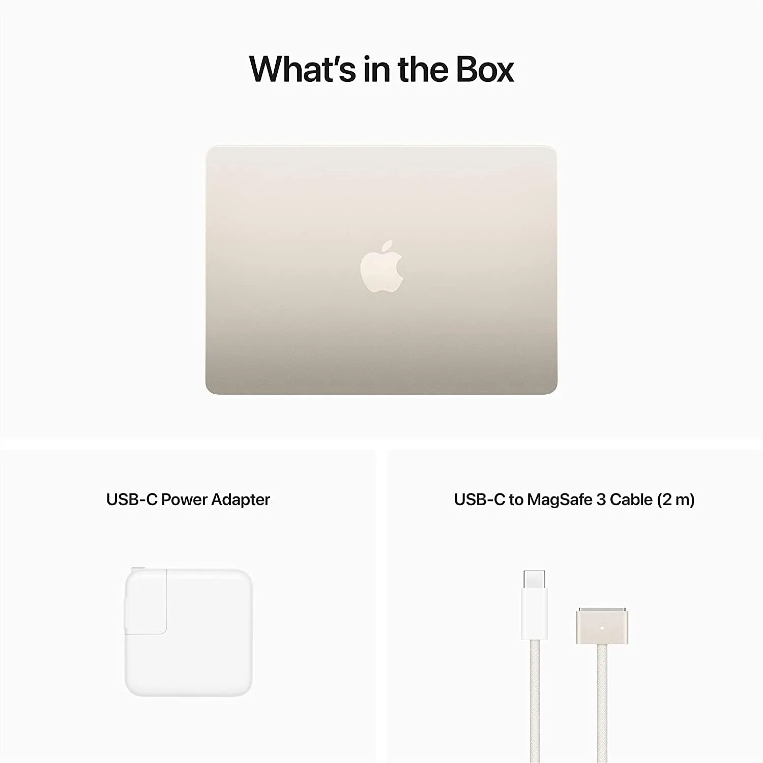 2022 Apple MacBook Air Laptop with M2 chip (13.6-inch, 8GB RAM, 256GB SSD Storage) Starlight (Renewed)
