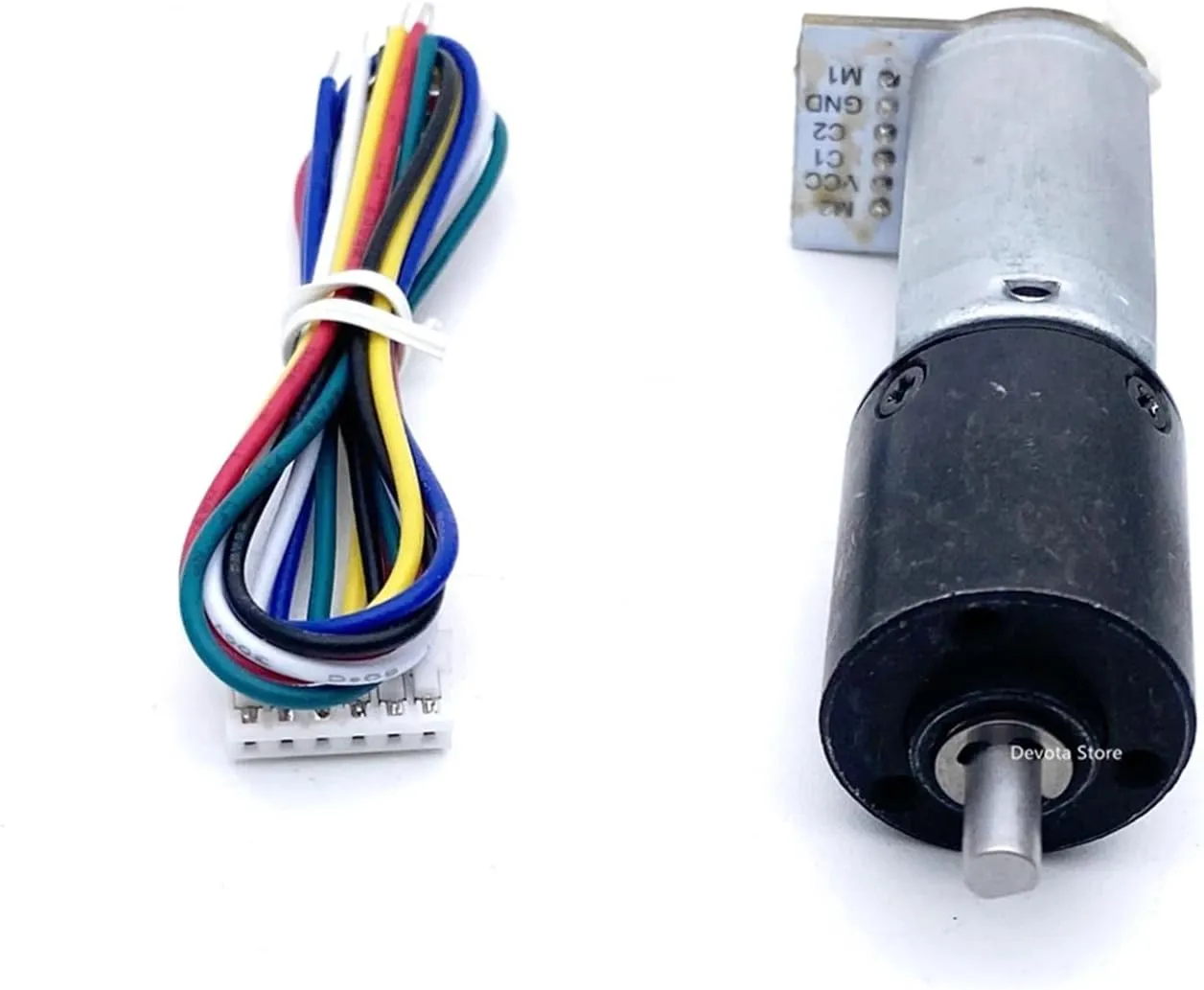 20MM 20GP-180ABHL Carbon Brush Precision High Torque Mini Encoder Motor for Robot Balance Model Car(1 Ratio 19)