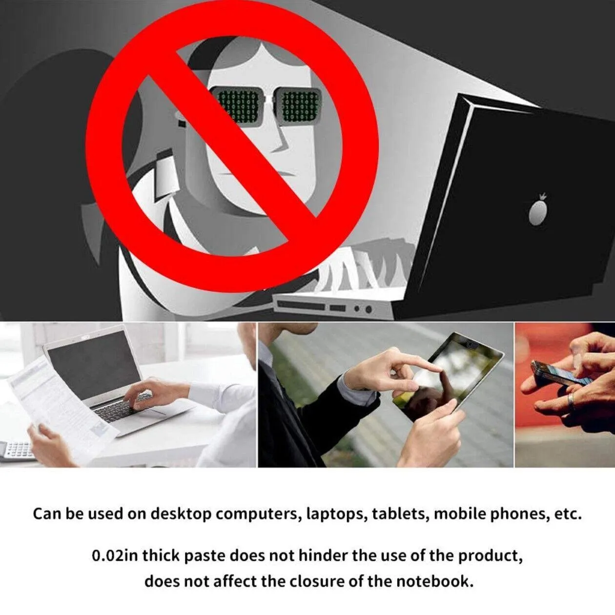 3 Pack Ultra-Thin Webcam Cover Laptop Ipad Web Camera Cover Slide Protection Au