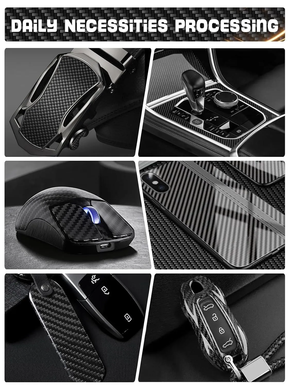 400X500 Carbon Fiber Sheet Lanstics Carbon Fiber Plate 0.5MM 1.0MM 2.0MM 2.5MM 3.0MM 100% 3K Carbon Fiber Laminate Plate Plain Weave Panel Sheet 2MM Thickness Glossy Surface