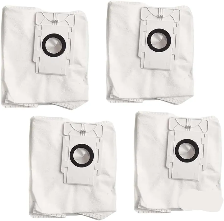 4/10pcs Dust Bags，Compatible For Hombli，Robot Vacuum Cleaner HBVA-0100 Spare Parts Home Cleaning Replacement Accessories(4PACK)