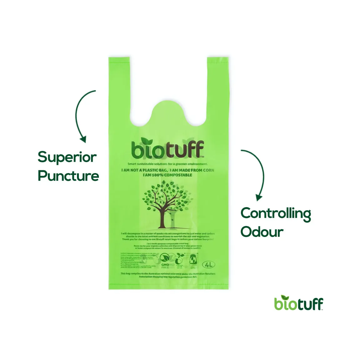 4L Retail/Shopping Bag- Biodegradable