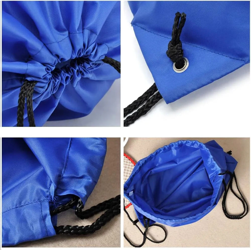 50 PCS Custom Drawstring Backpack Bulk,Custom Any Text/Logo Camping, Beach, Outdoor Sports Gym Bag