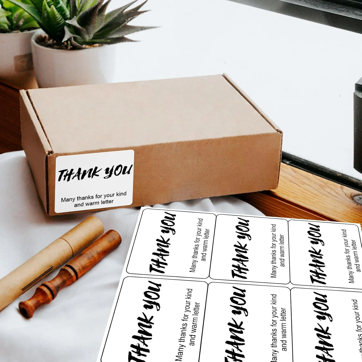 [500 Sheets 3000 Pcs] 6-UP 4''x3-1/3'' Shipping Labels for Laser & Inkjet Printers, A4 6 UP Shipping Mailing Stickers, 6 Pcs Per Page Shipping Labels,8.5"×11" White Stickers for Printer
