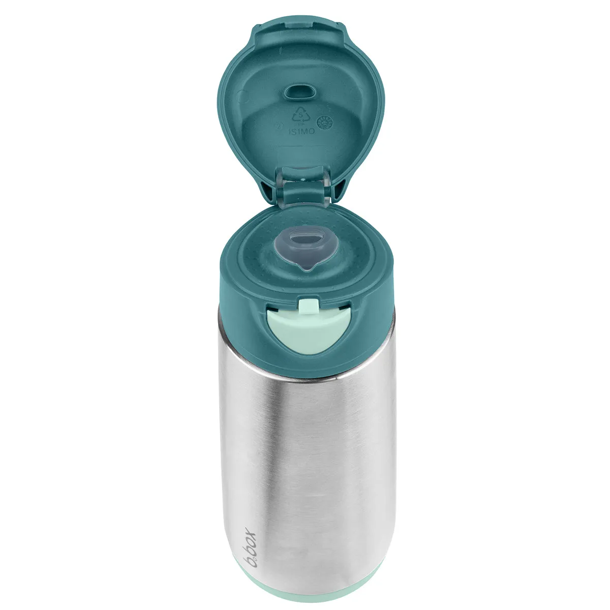 500mL insulated sport spout bottle - emerald forest
