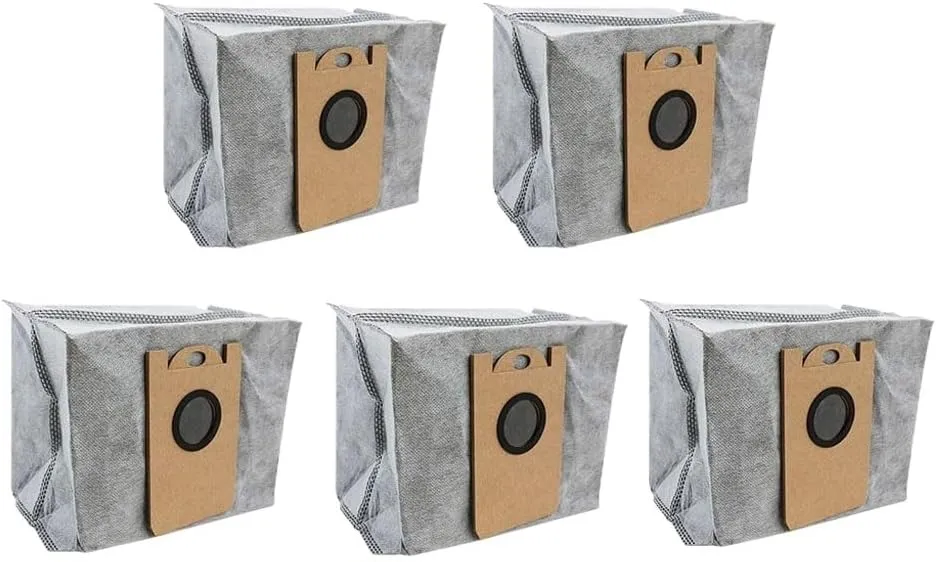 5PCS Dust Bags，Compatible For Eufy，LR30/L35 Hybrid、LR30/L35 Hybrid 、LR20 Auto-Empty Vacuum Cleaner Dust Collection Bags Garbage Bag