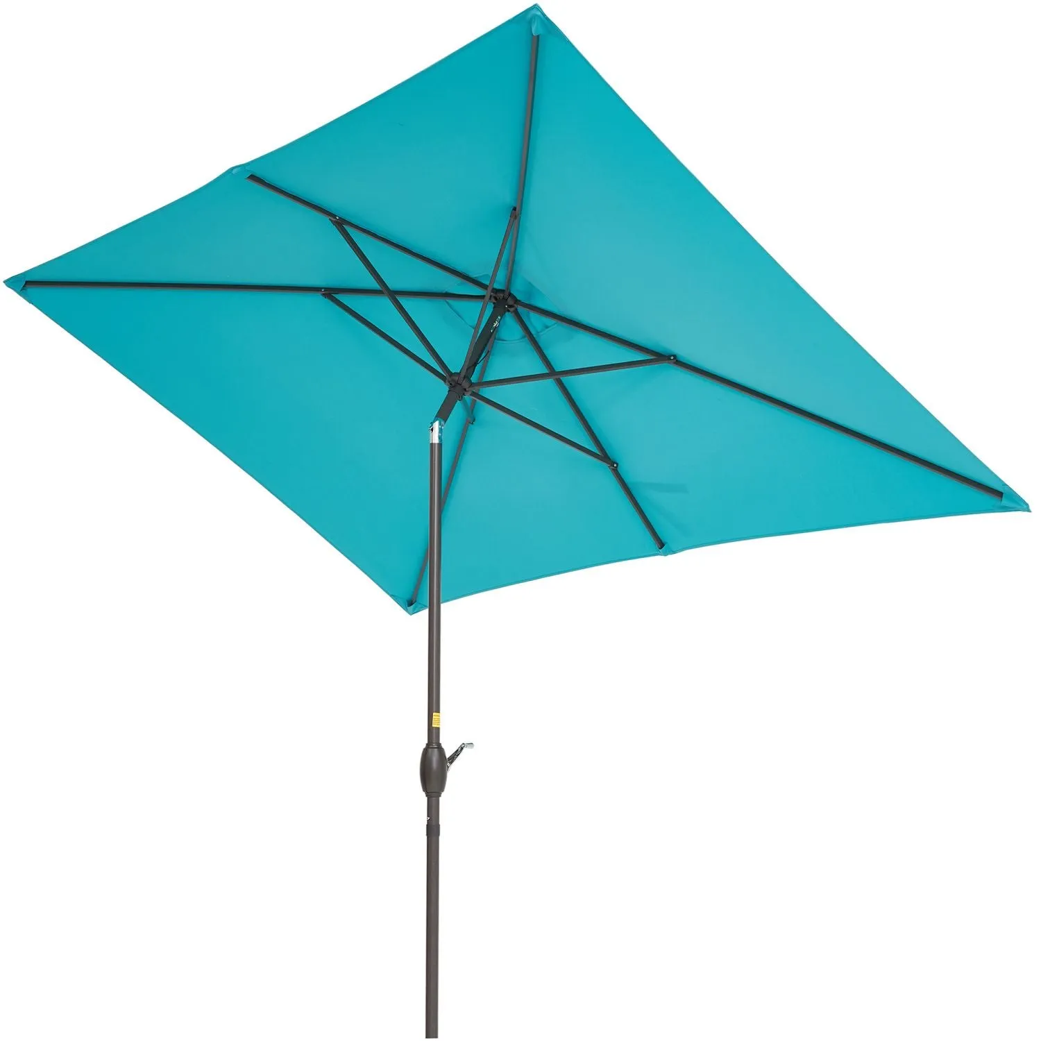 7 ft. x 10 ft. Outdoor Patio Market Table Umbrella with Tilt and Crank Rectangular
