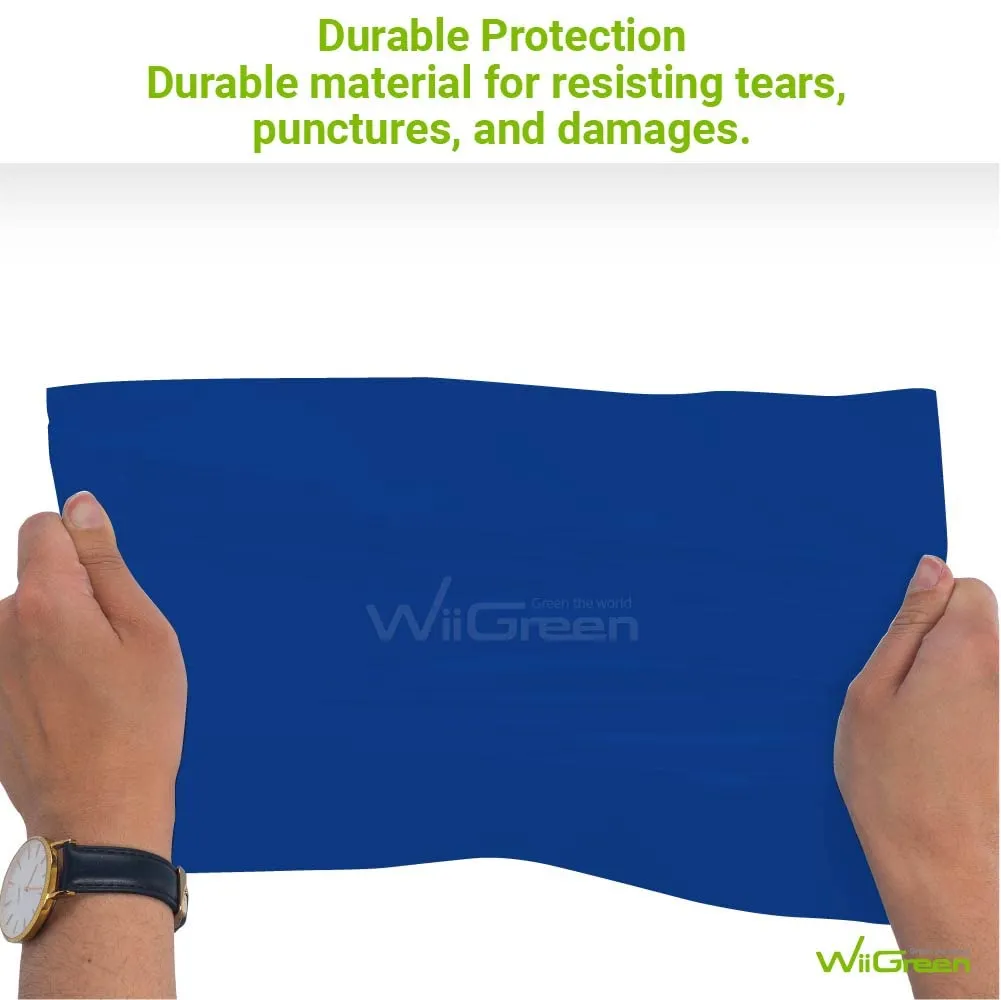 #8 50 PCS 19x24 inch Biodegradable Poly Mailers, Compostable Envelopes Shipping Bags, Eco Friendly Packaging Envelopes Supplies Mailing Bags, Blue/Navy
