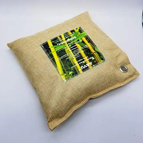 AAYU Activated Charcoal Air Purifying Bag 500g Bamboo Charcoal Natural Deodorizer for Home Room Car Closet Bathroom Pet Areas