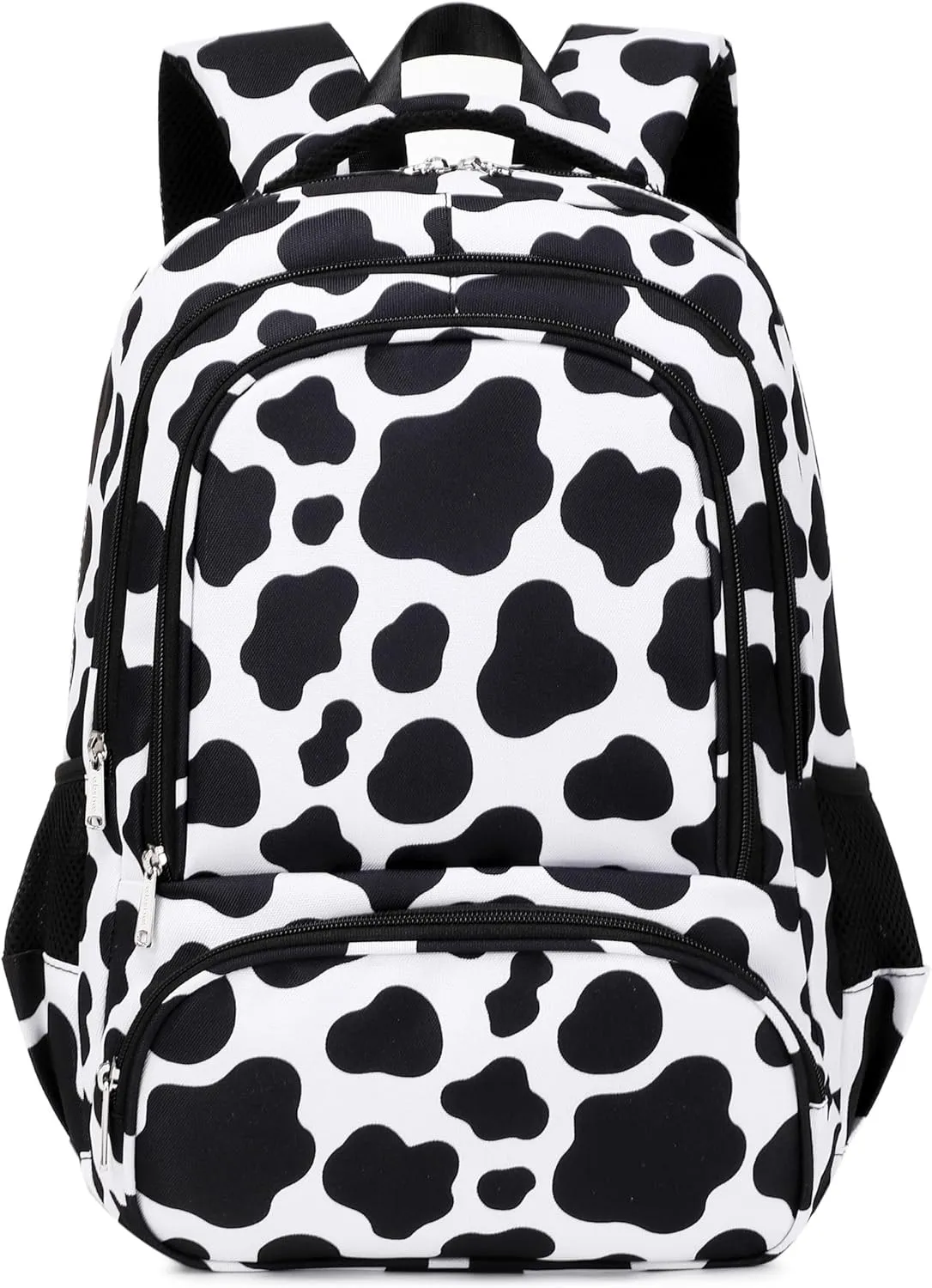 abshoo Cow Print Kids Backpack For School Girl Elementary Middle School Bags Preppy Bookbag for Teen Girls Ages 6-8-10-12 (Cow Print)