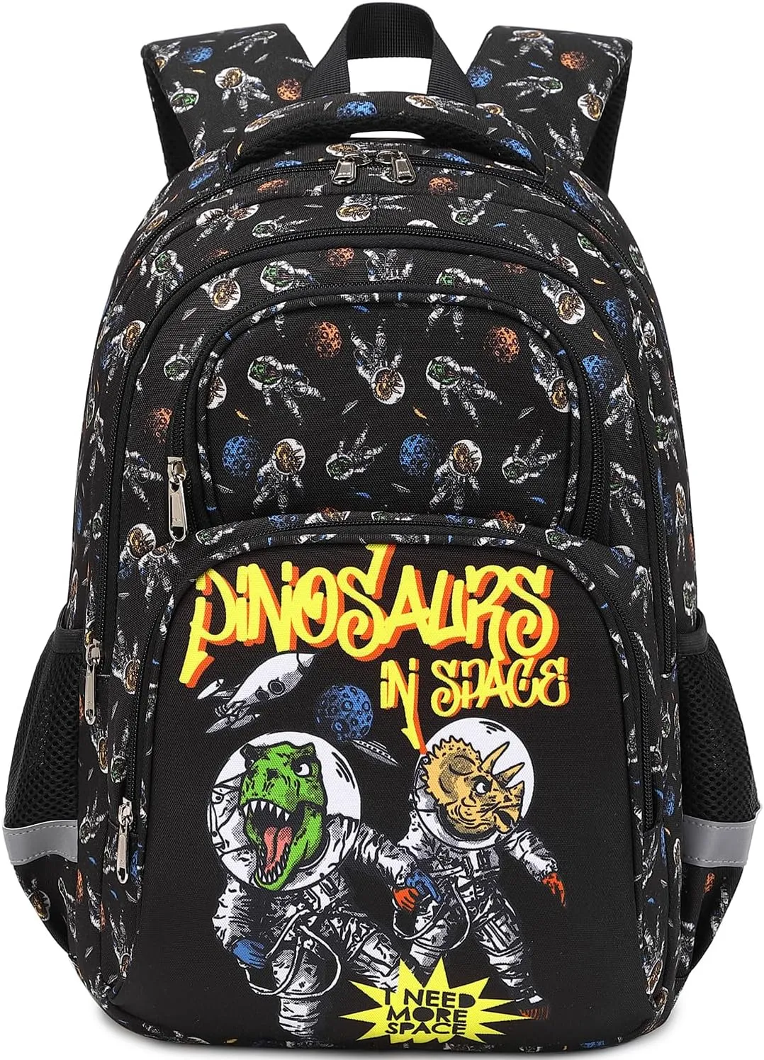 abshoo Cute Dinosaur School Backpack For Boys Elementary Kindergarten Kids School Bag (Dinosaur Black)