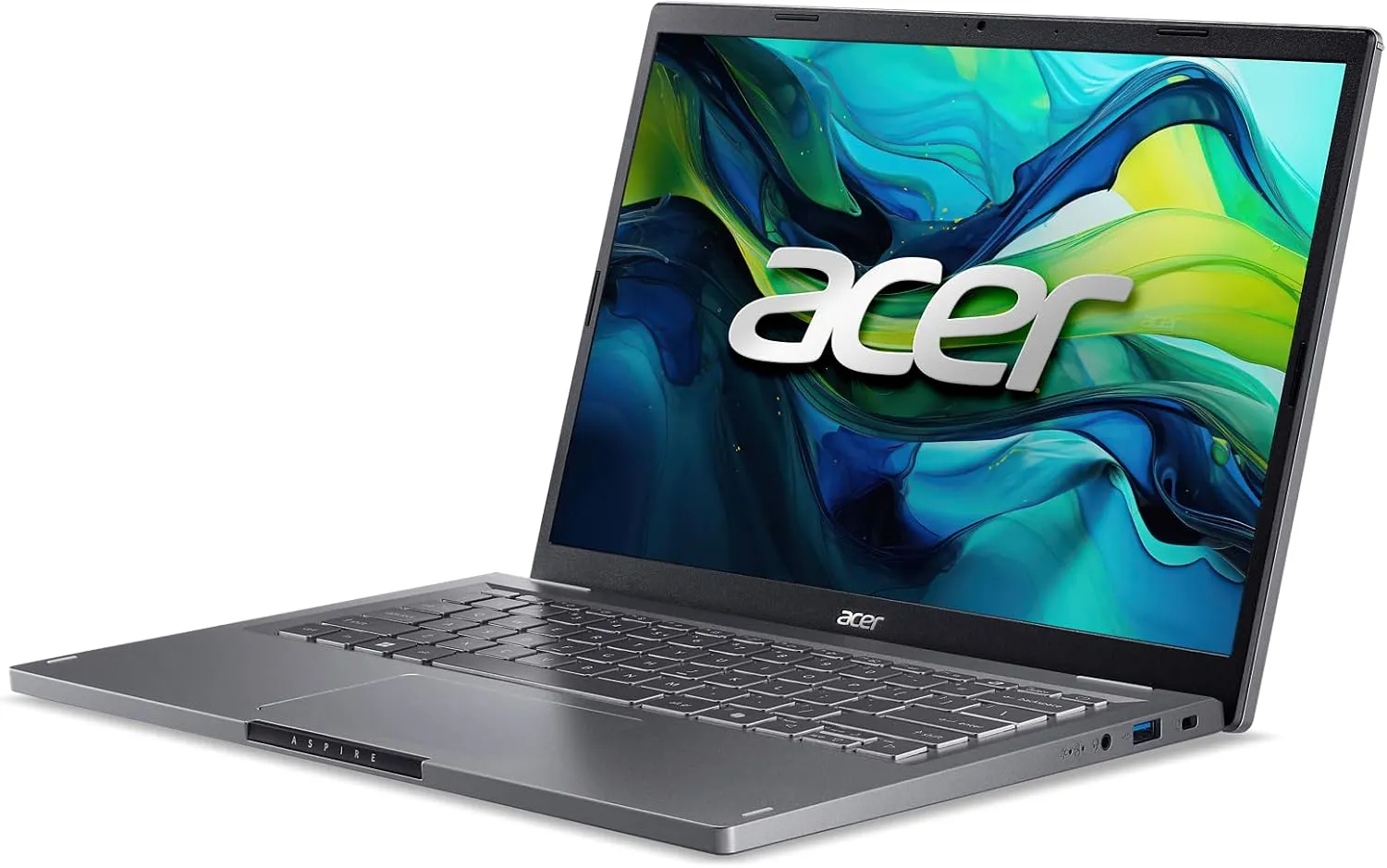 acer Aspire 14 Laptop | 14.0" WUXGA 1920 x 1200 IPS | Intel Core 5 Processor 120U | Intel Graphics | 16GB LPDDR5 | 512GB Gen4 SSD | Wi-Fi 6E | AI PC | Copilot Key | Backlit Keyboard | A14-51M-515G