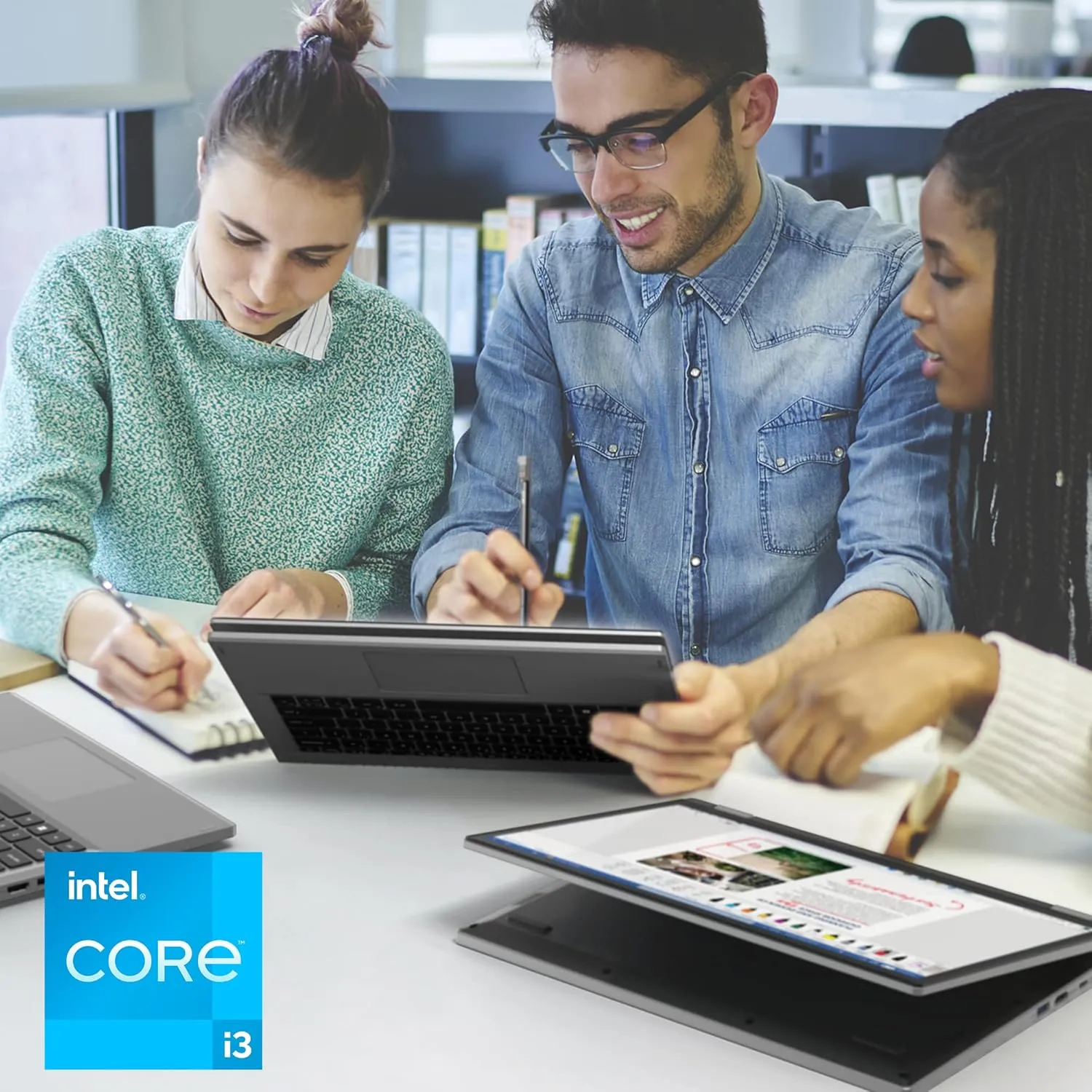 Acer Aspire 3 Spin 14 Convertible Laptop | 14" 1920 x 1200 IPS Touch Display | Intel Core i3-N305 | Intel UHD Graphics | 8GB LPDDR5 | 128GB SSD | Wi-Fi 6 | Windows 11 Home in S mode | A3SP14-31PT-37NV
