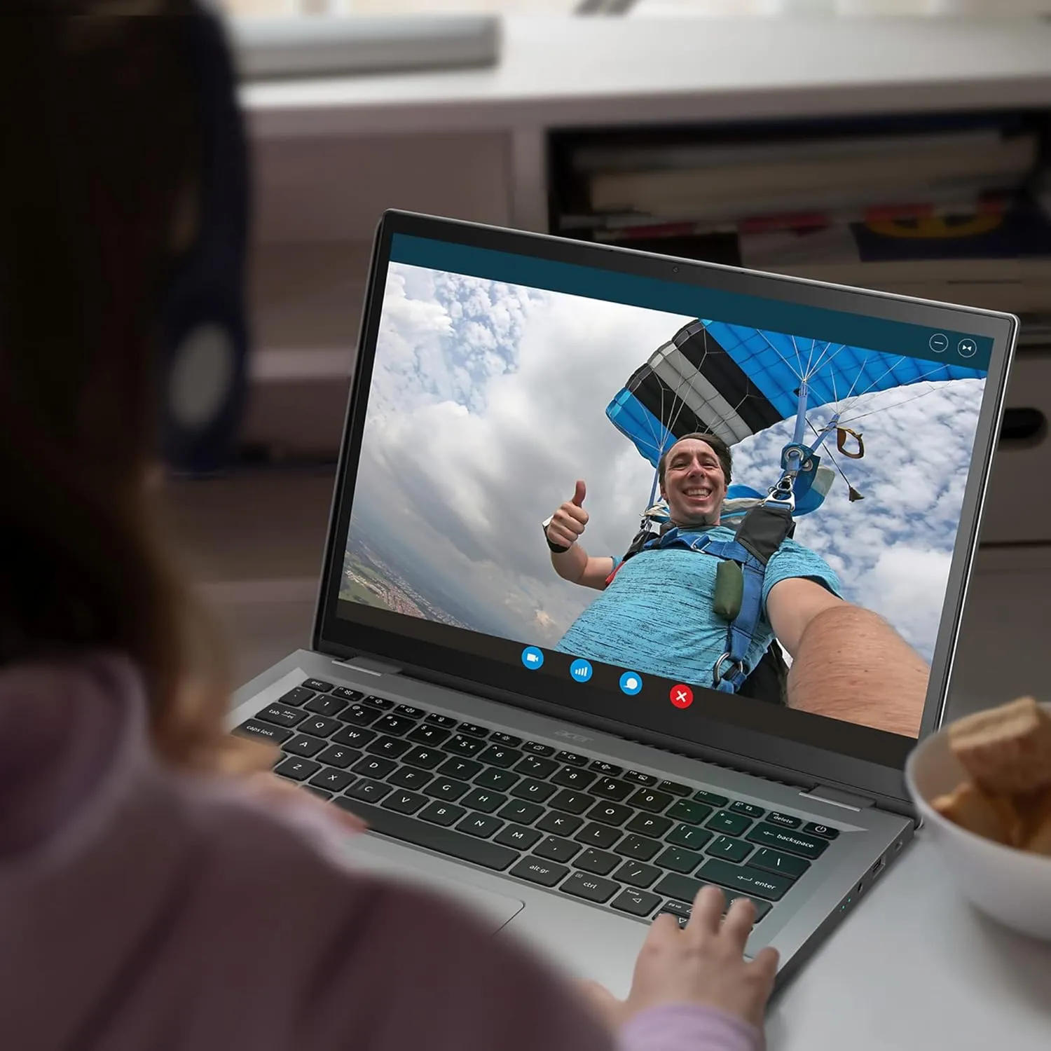Acer Aspire 3 Spin 14 Convertible Laptop | 14" 1920 x 1200 IPS Touch Display | Intel Core i3-N305 | Intel UHD Graphics | 8GB LPDDR5 | 128GB SSD | Wi-Fi 6 | Windows 11 Home in S mode | A3SP14-31PT-37NV