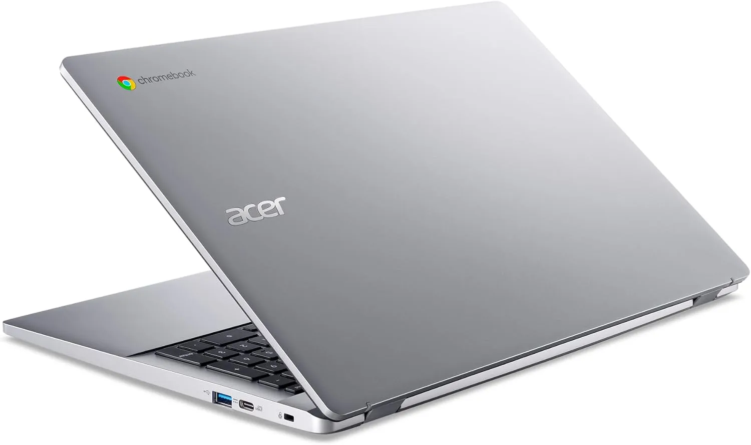 Acer Chromebook 315 CB315-5H-C7KX Laptop | Intel Processor N100 | 15.6" Full HD (1920 x 1080) IPS Display | 4GB LPDDR5 | 128GB eMMC | Intel Wireless Wi-Fi 6E AX211 | Chrome OS | Sparkly Silver