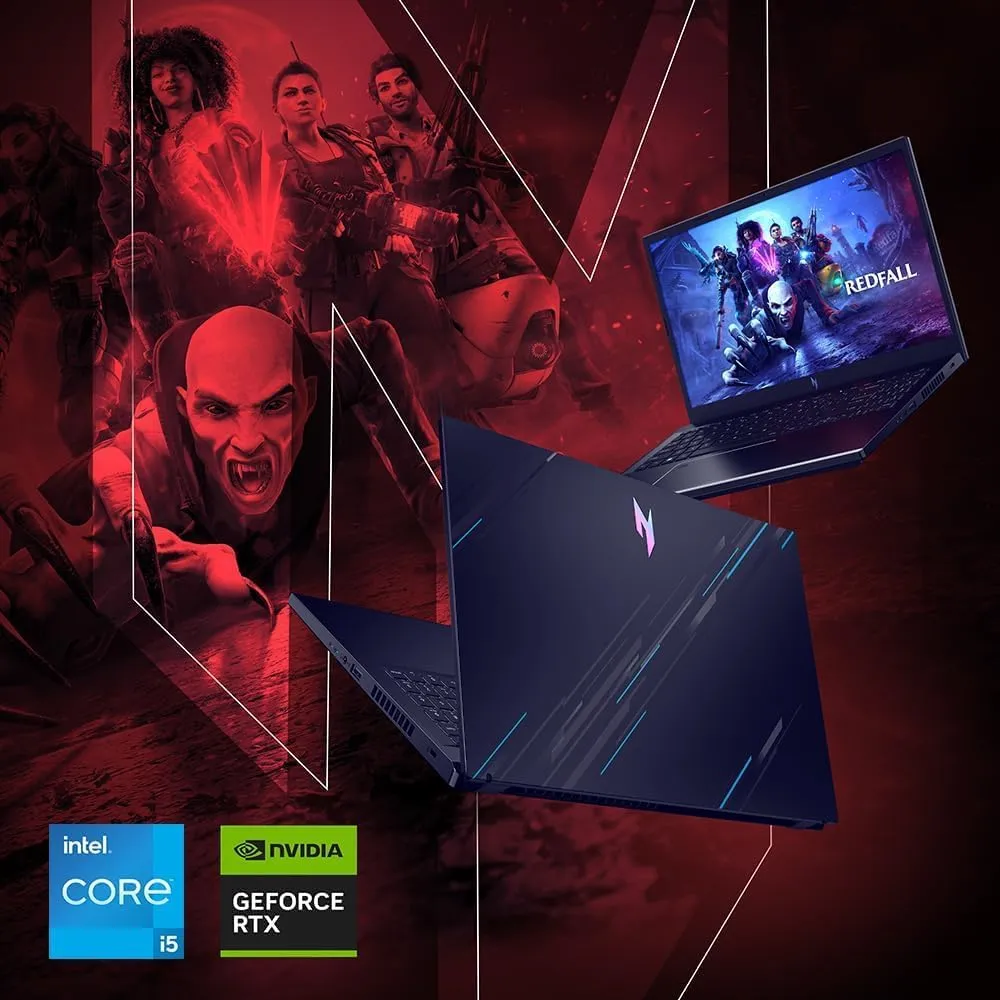 Acer Nitro V 15.6-inch FHD 144Hz Gaming Laptop, Intel Core i5-13420H, NVIDIA GeForce RTX 4050, Windows 11 (64GB RAM | 1TB PCIe SSD)
