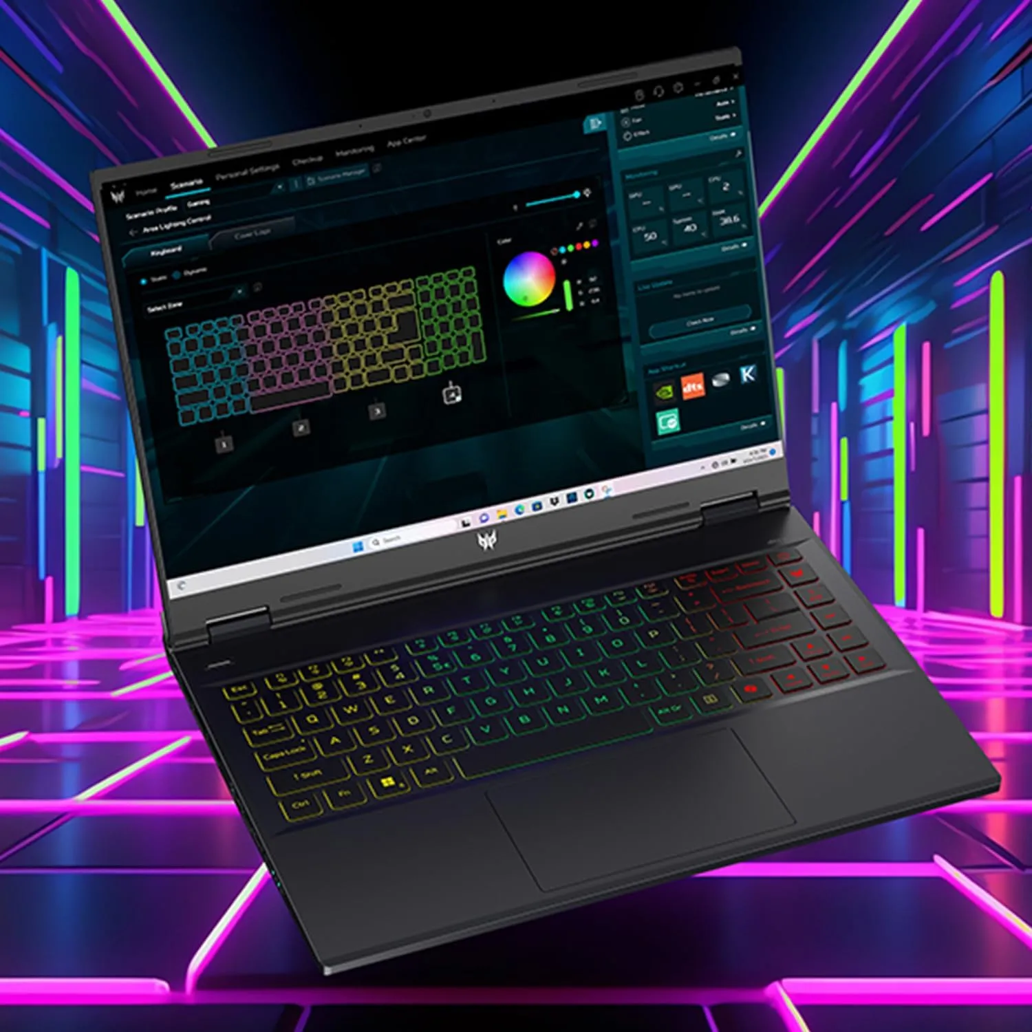 Acer Predator Helios Neo 14 Gaming Laptop | 14.5" WQXGA  IPS 165Hz Display | AI-Powered | Intel Core Ultra 9 Processor 185H | NVIDIA GeForce RTX 4070 | 16GB LPDDR5X | 1TB Gen 4 SSD | PHN14-51-90NF
