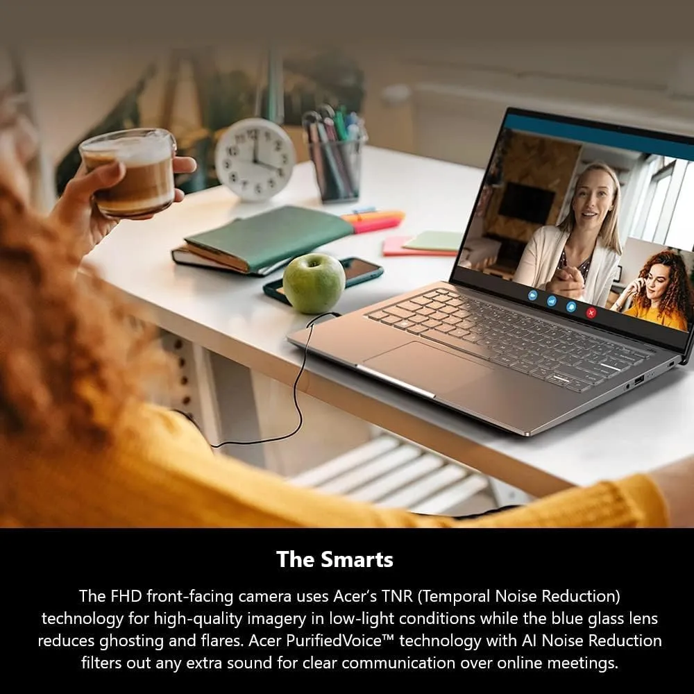 Acer Swift 3 OLED Intel Evo Thin & Light Laptop | 14" OLED 2880x1800 | Intel Core i7-12700H | Intel Iris Xe Graphics | 16GB LPDDR5 | 1TB SSD |Wi-Fi 6E | Windows 11 Home | SF314-71-75MW, Gray