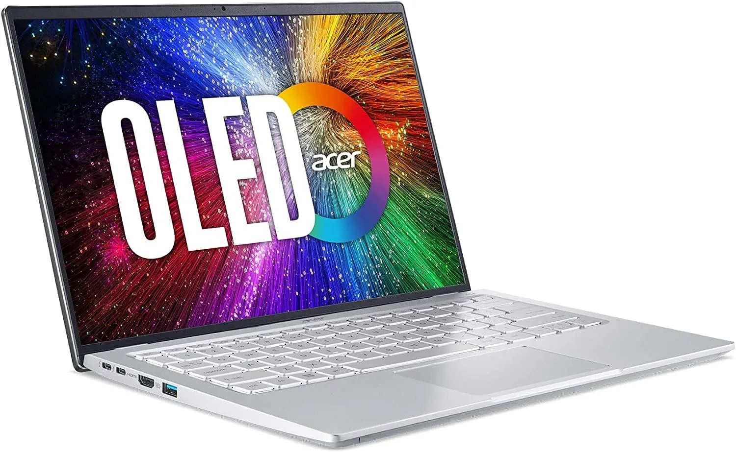 Acer Swift 3 OLED Intel Evo Thin & Light Laptop | 14" OLED 2880x1800 | Intel Core i7-12700H | Intel Iris Xe Graphics | 16GB LPDDR5 | 1TB SSD |Wi-Fi 6E | Windows 11 Home | SF314-71-75MW, Gray