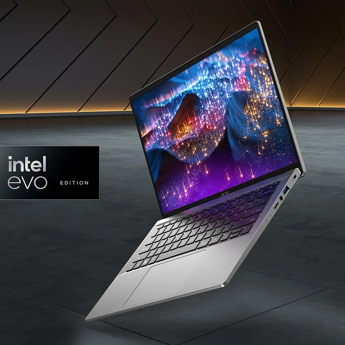 Acer Swift Go 14 Intel Evo Thin & Light Laptop | 14" 1920 x 1200 Touch Display | Unlock AI Experiences | Intel Core Ultra 7 Processor 155H | Intel ARC | 16GB LPDDR5X | 512GB SSD | SFG14-72T-718K