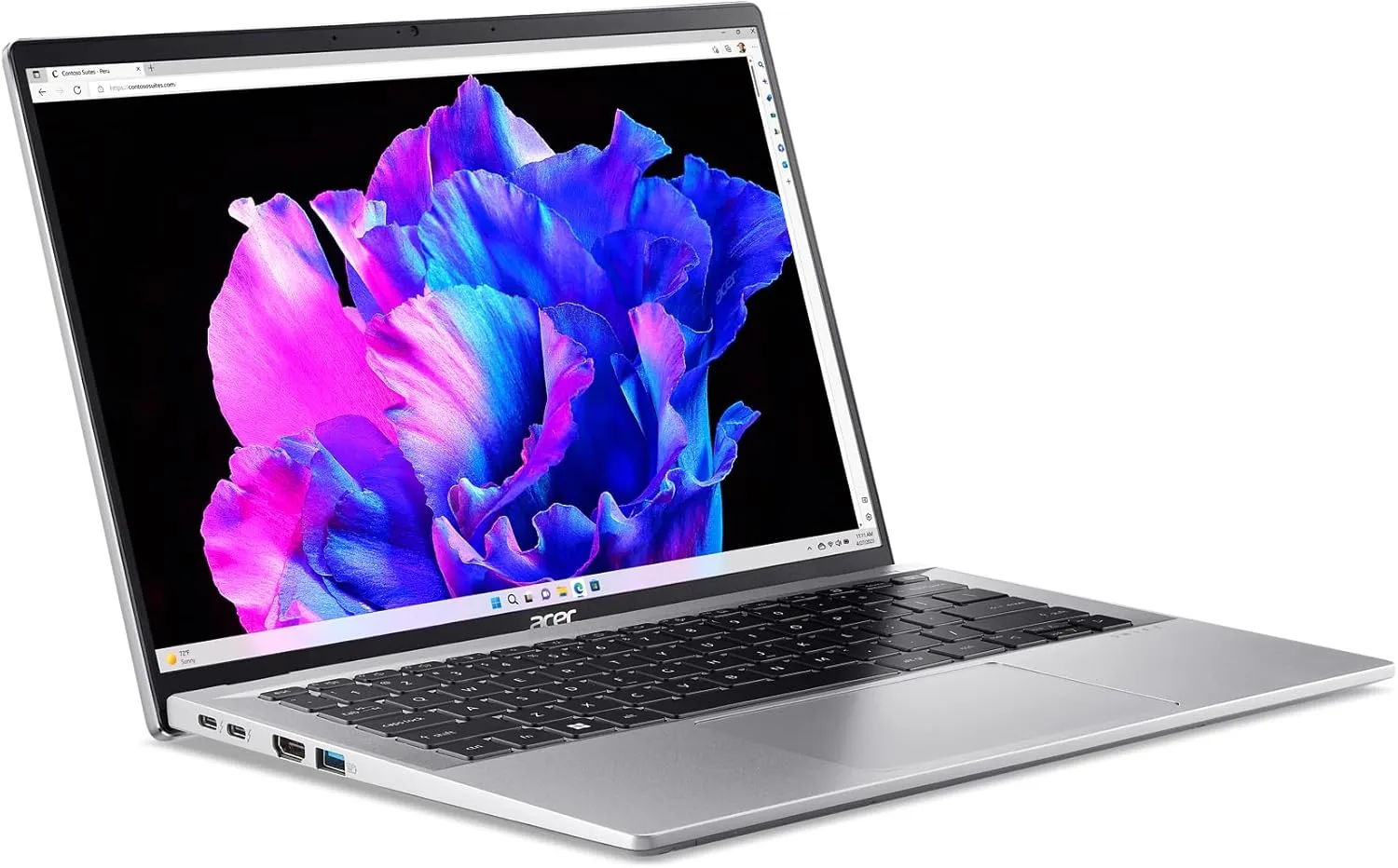 Acer Swift Go 14 Intel Evo Thin & Light Laptop | 14" 1920 x 1200 Touch Display | Unlock AI Experiences | Intel Core Ultra 7 Processor 155H | Intel ARC | 16GB LPDDR5X | 512GB SSD | SFG14-72T-718K