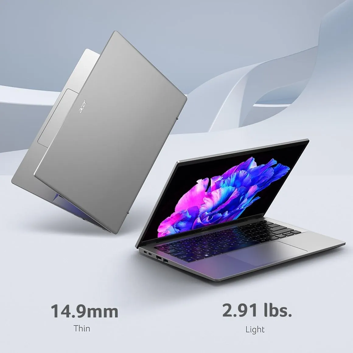 Acer Swift Go 14 Intel Evo Thin & Light Laptop | 14" 1920 x 1200 Touch Display | Unlock AI Experiences | Intel Core Ultra 7 Processor 155H | Intel ARC | 16GB LPDDR5X | 512GB SSD | SFG14-72T-718K
