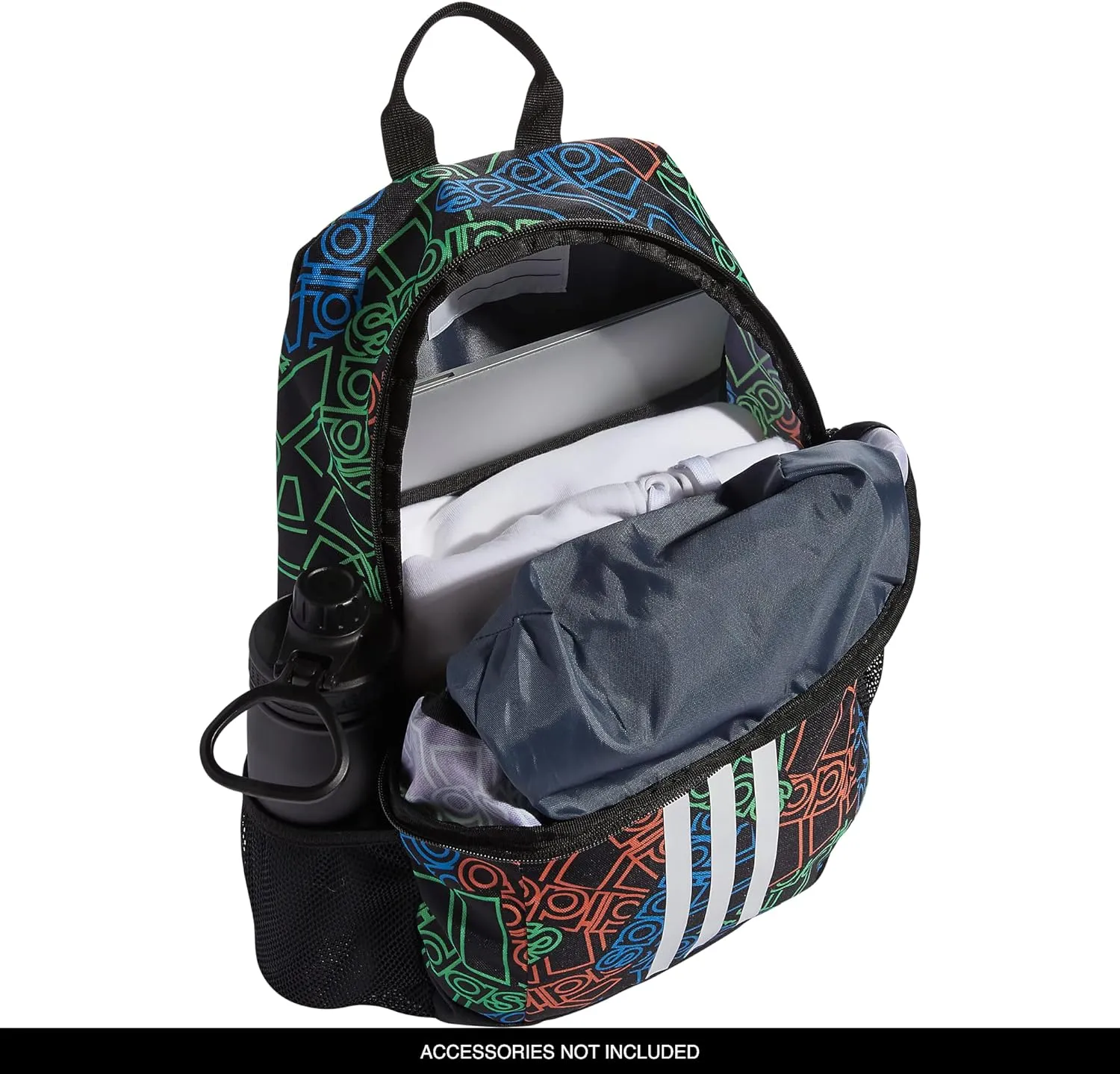 adidas Back to School BTS Creator Backpack, Outline BOS Toss/Black/White, One Size