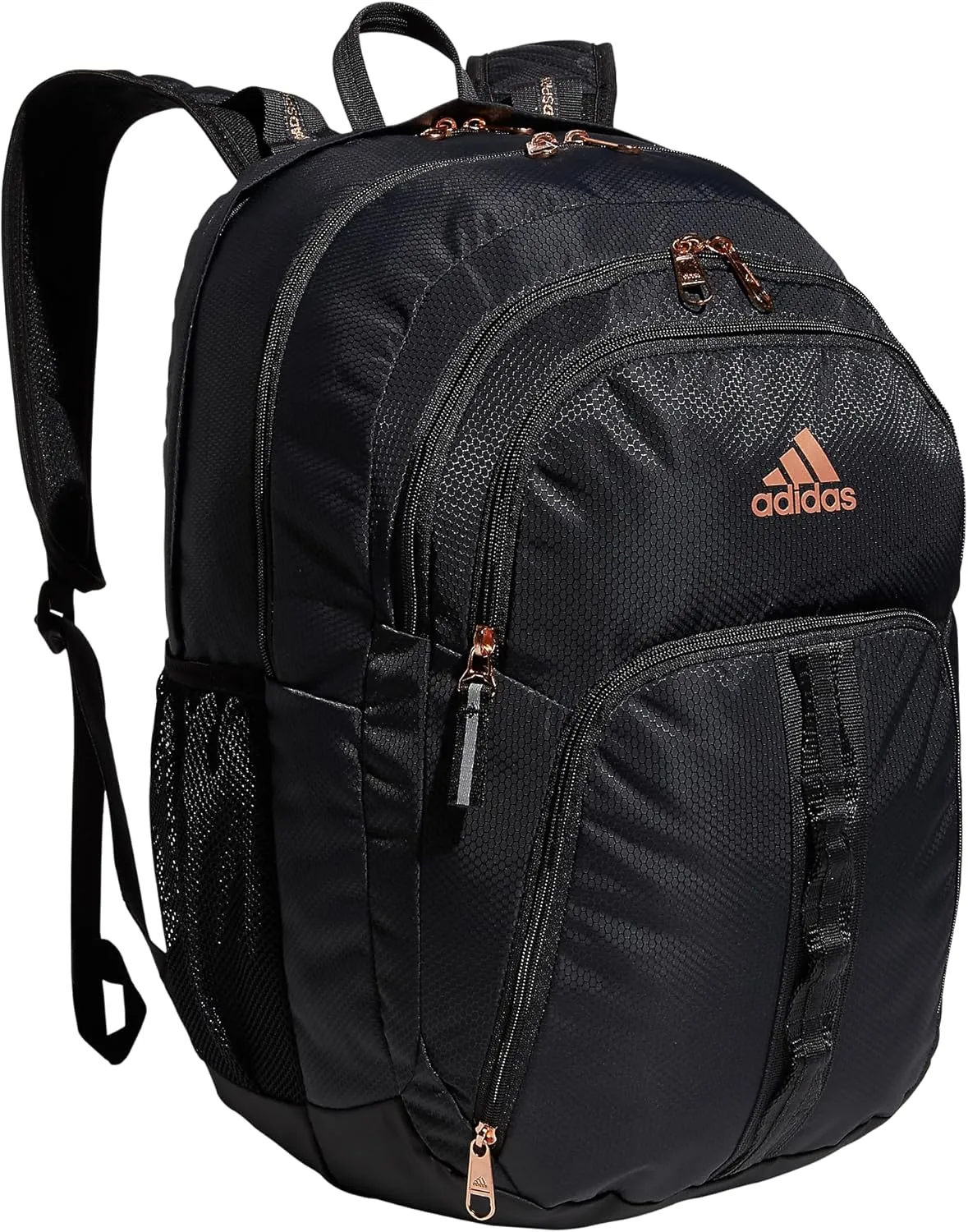 adidas Prime 6 Backpack, Carbon Grey/Rose Gold, One Size