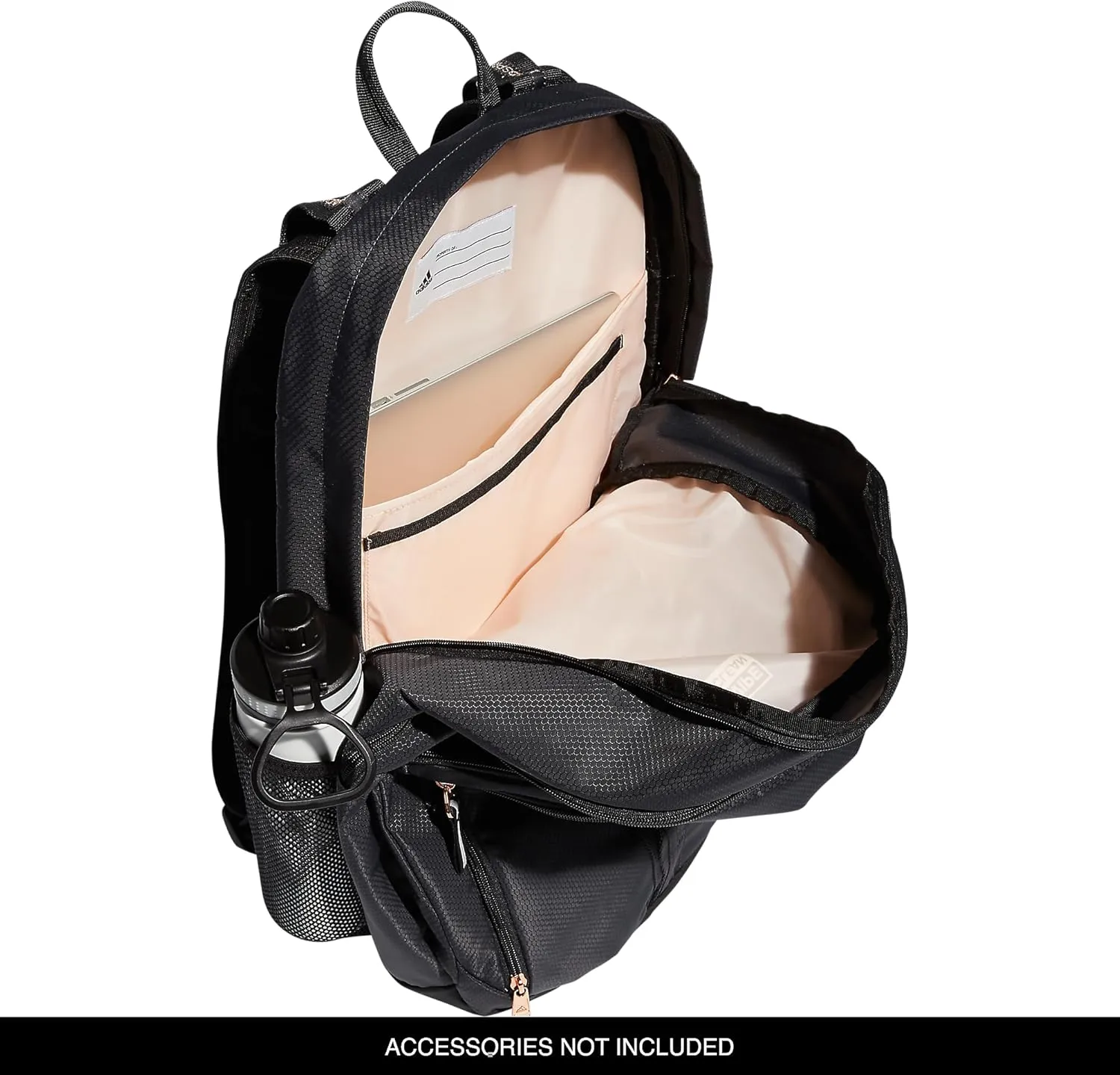 adidas Prime 6 Backpack, Carbon Grey/Rose Gold, One Size