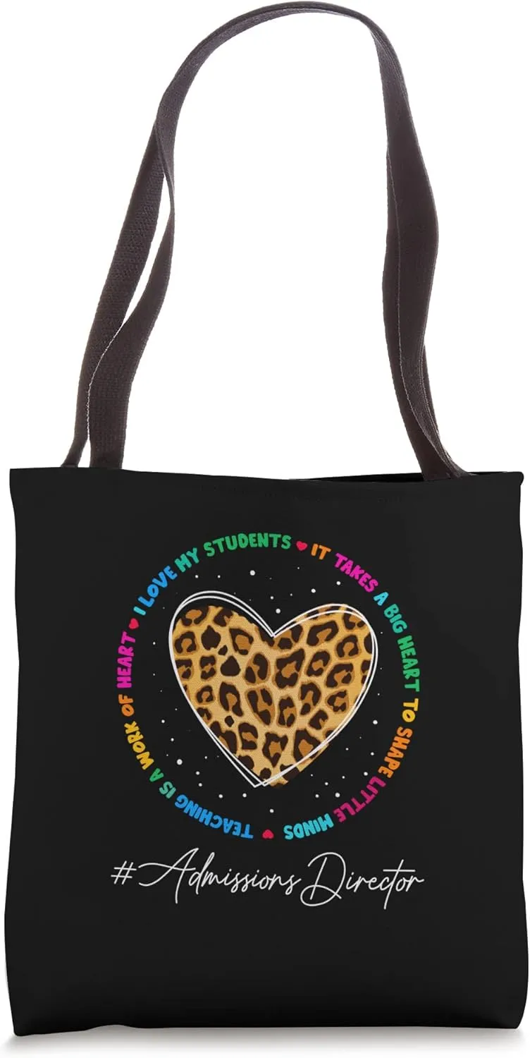 Admission Director Admin Appreciation Week Back to School Tote Bag