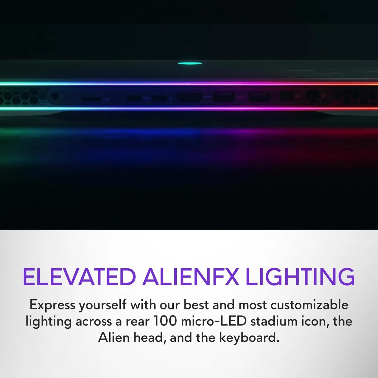 Alienware X16 R2 Gaming Laptop - 16-inch QHD  240Hz 3ms Display, Intel Core Ultra 7-155H, 16GB LPDDR5X RAM, 1TB SSD, NVIDIA GeForce RTX 4070 8GB GDDR6, Windows 11 Home, Onsite Service - Lunar Silver