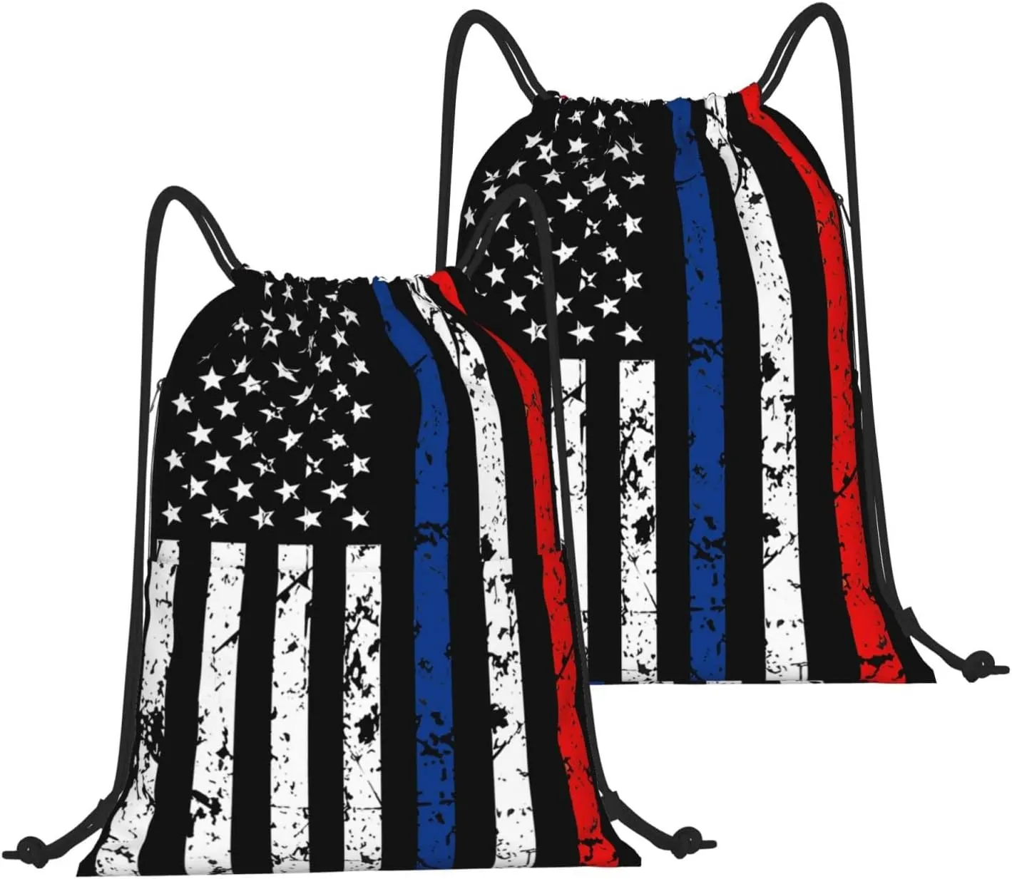American Flag Drawstring Backpack, American Flag Drawstring Bag for women man, Light Sackpack String Bag Cinch Waterproof Sackpack for Sport Gym Beach Shopping Yoga