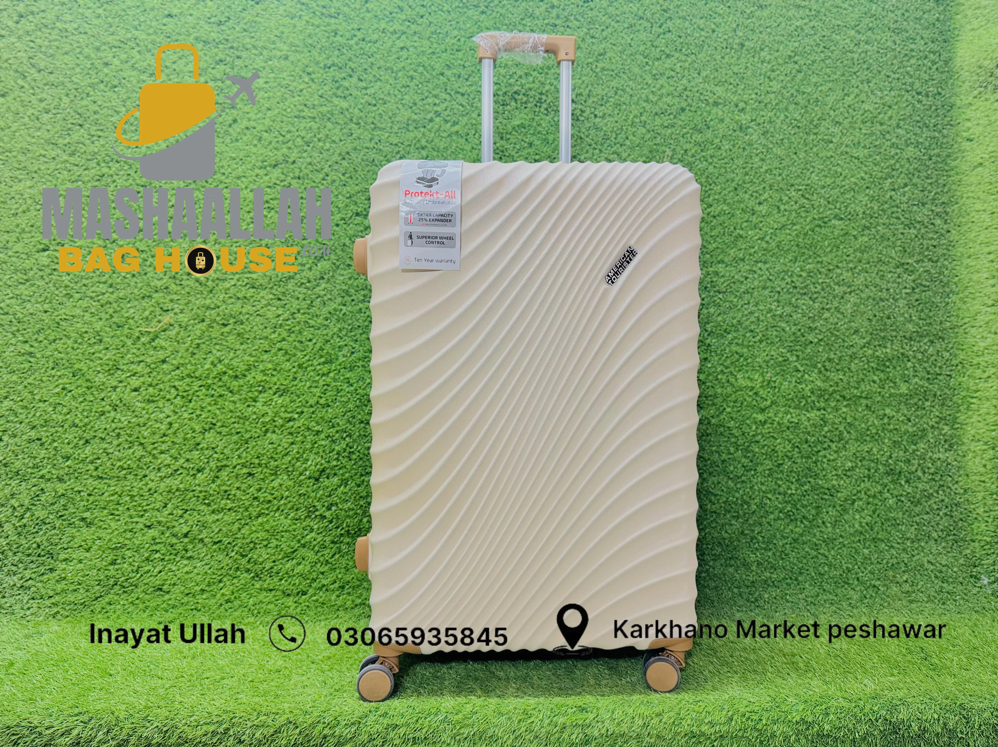 American tourister 3 pics luggage set
