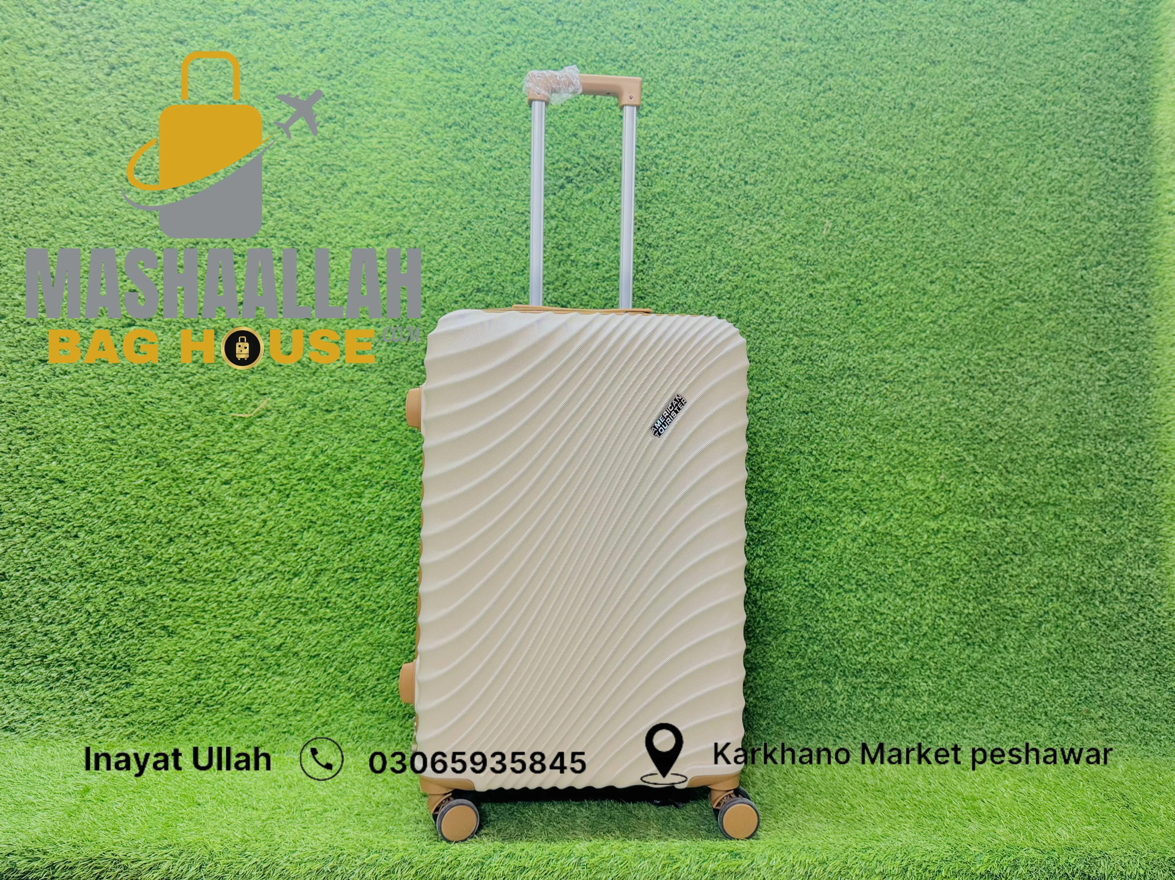 American tourister 3 pics luggage set