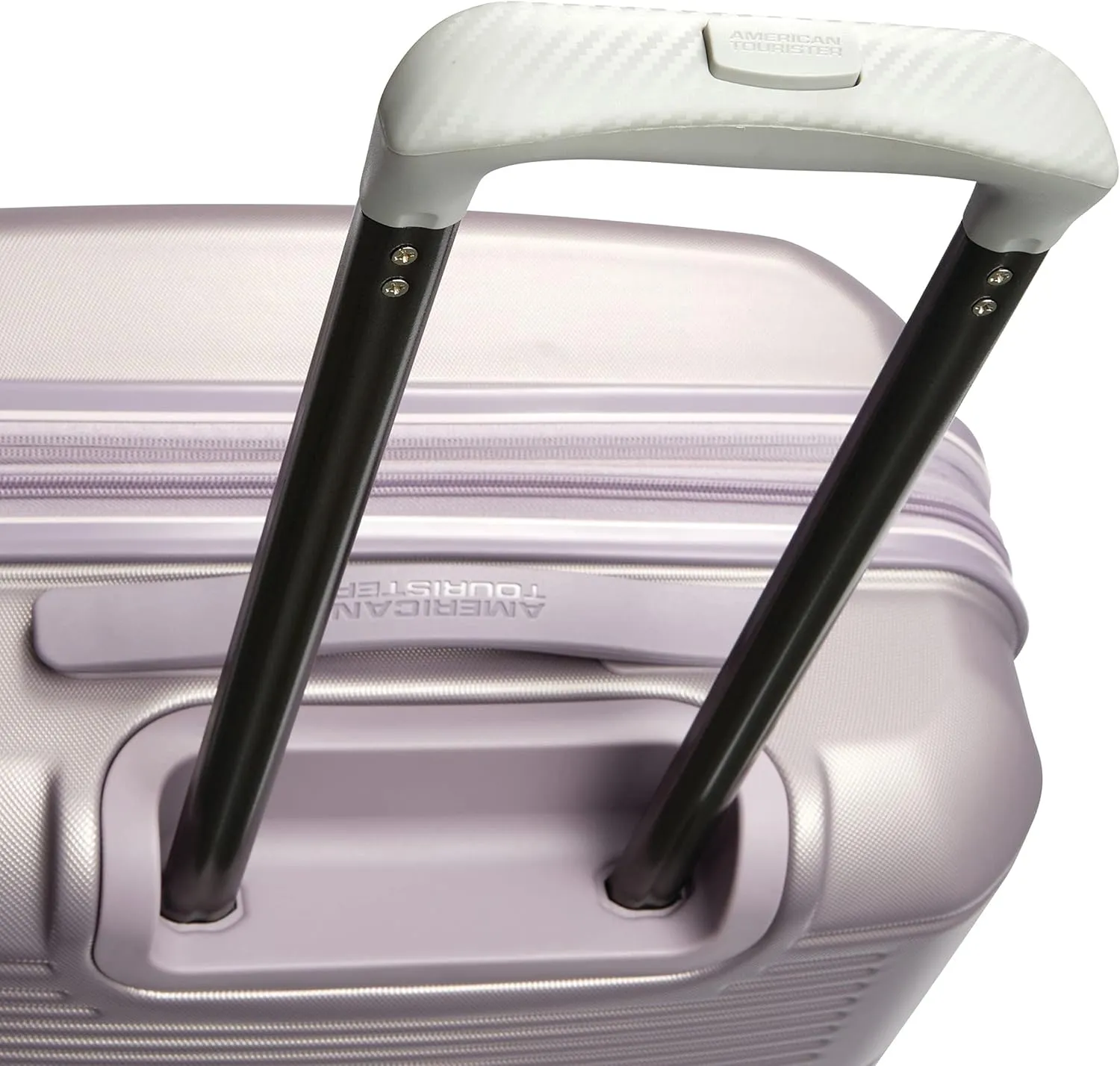 American Tourister Stratum 2.0 Expandable Hardside Luggage with Spinner Wheels, 24" SPINNER, Purple Haze