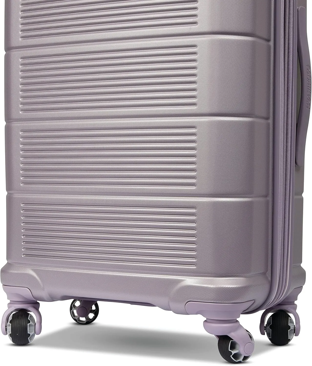 American Tourister Stratum 2.0 Expandable Hardside Luggage with Spinner Wheels, 24" SPINNER, Purple Haze