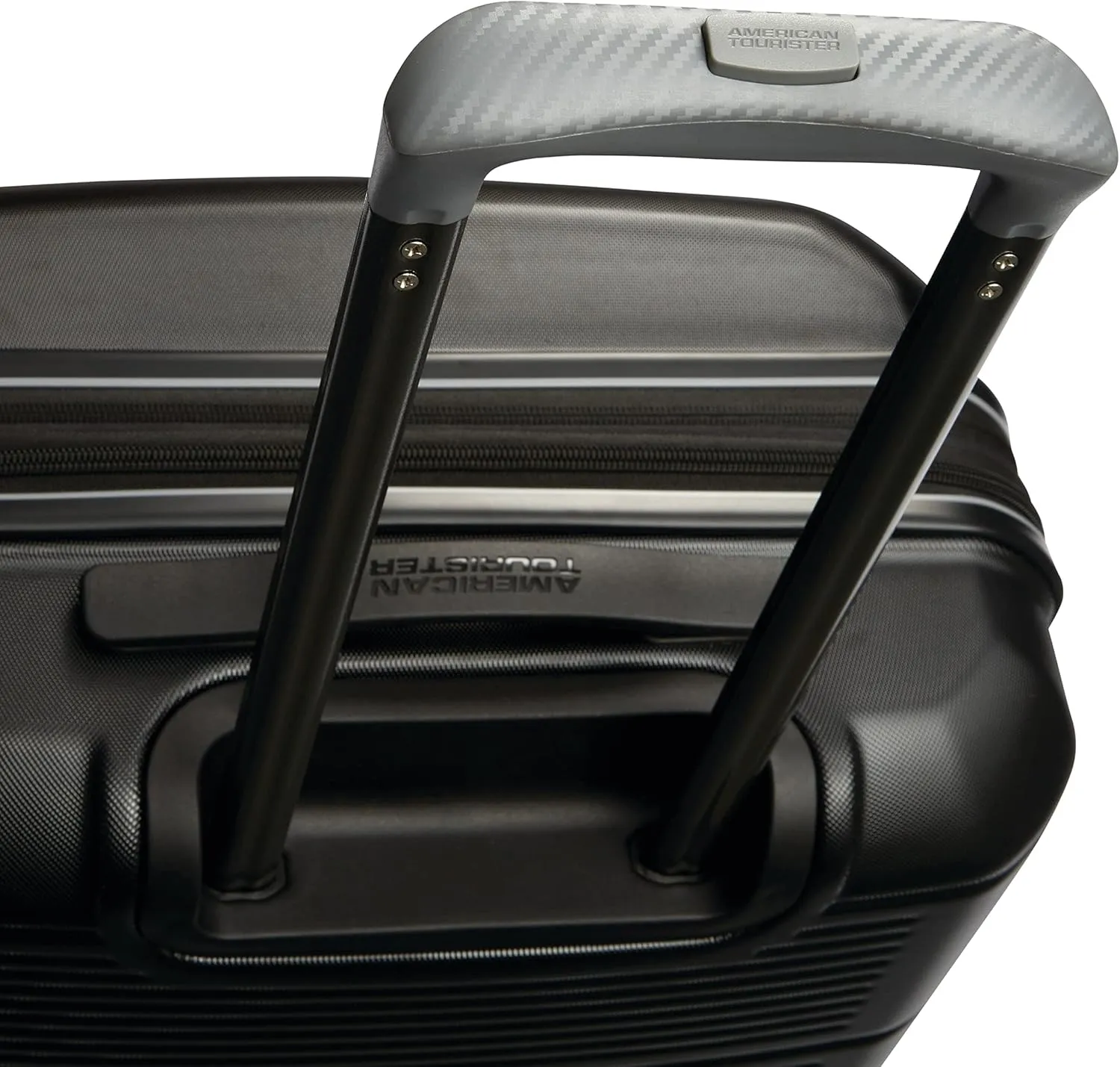 American Tourister Stratum 2.0 Hardside Expandable Luggage with Spinners | Jet Black | 3PC (CO/MED/LG)