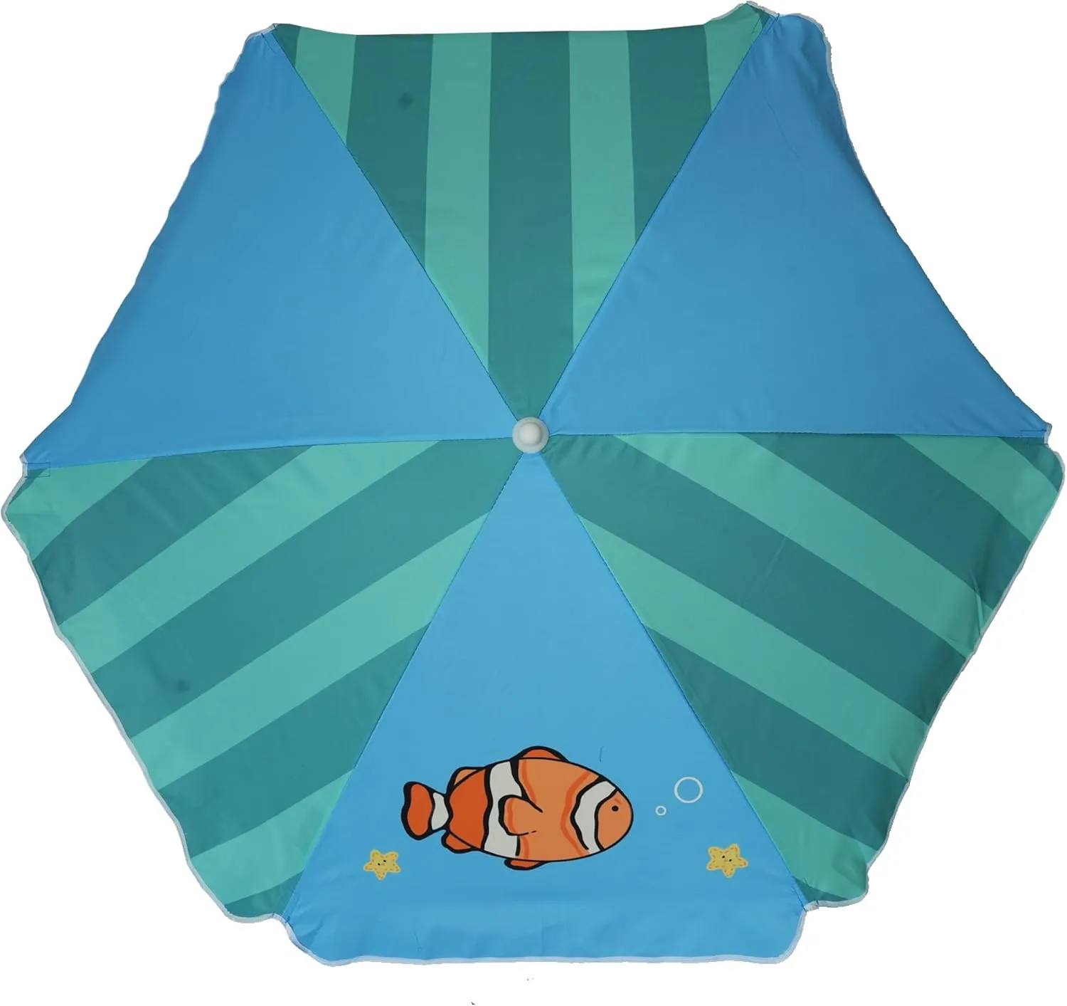 AMMSUN 47 Inch Seaside Beach Umbrella for Sand Box Water Table Kids Durable Umbrellas for children Beach Camping Garden Outdoor Play Shade (47inch Green)