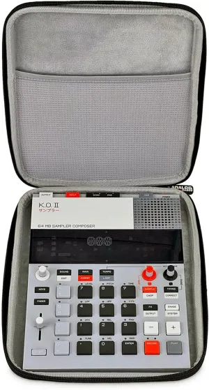 ANALOG CASES Teenage Engineering EP–133 K.O. II Case - Custom-Fitted Compact GLIDE Case for Travel