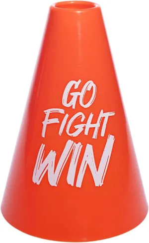 Anderson's, Go Fight Win Megaphone Sets, 7 Inches, School Colors, Fan Gear, Noisemakers, Cheerleader Accessories, Team Spirit